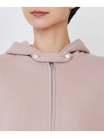 【LOISIR】｜2BUY10%OFF・3BUY20%OFF｜度詰め裏毛ジップフーディ 詳細画像 ブラック 27