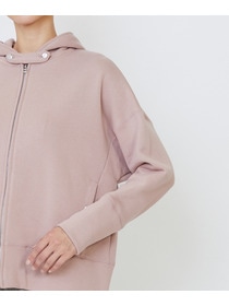 【LOISIR】｜2BUY10%OFF・3BUY20%OFF｜度詰め裏毛ジップフーディ 詳細画像 ブラック 30