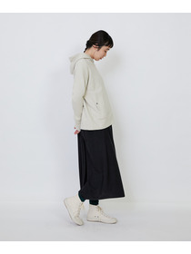 【LOISIR】｜2BUY10%OFF・3BUY20%OFF｜度詰め裏毛ジップフーディ 詳細画像 ブラック 5