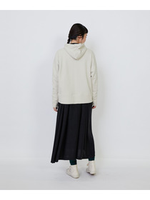 【LOISIR】｜2BUY10%OFF・3BUY20%OFF｜度詰め裏毛ジップフーディ 詳細画像 ブラック 6