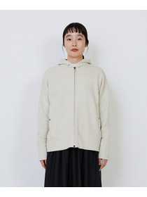 【LOISIR】｜2BUY10%OFF・3BUY20%OFF｜度詰め裏毛ジップフーディ 詳細画像 ブラック 7