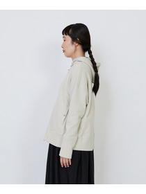 【LOISIR】｜2BUY10%OFF・3BUY20%OFF｜度詰め裏毛ジップフーディ 詳細画像 ブラック 8
