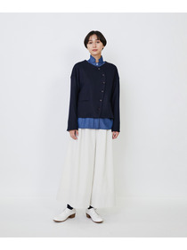 【LOISIR】ウール圧縮スムースジャケット 詳細画像 ネイビー 13