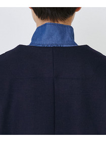 【LOISIR】ウール圧縮スムースジャケット 詳細画像 ネイビー 22