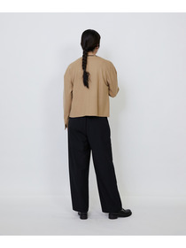 【LOISIR】ウール圧縮スムースジャケット 詳細画像 ネイビー 7