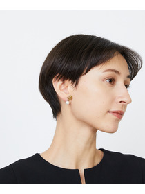 【LOISIR】【クリスマスマルシェ対象】ミニバードピアス 詳細画像 オフホワイト 1