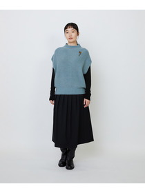 【LOISIR】【クリスマスマルシェ対象】たんぽぽモチーフたたき風テクニックブローチ 詳細画像 ゴールド 1