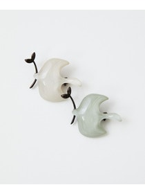 【LOISIR】バードブローチ 詳細画像 グリーン 7