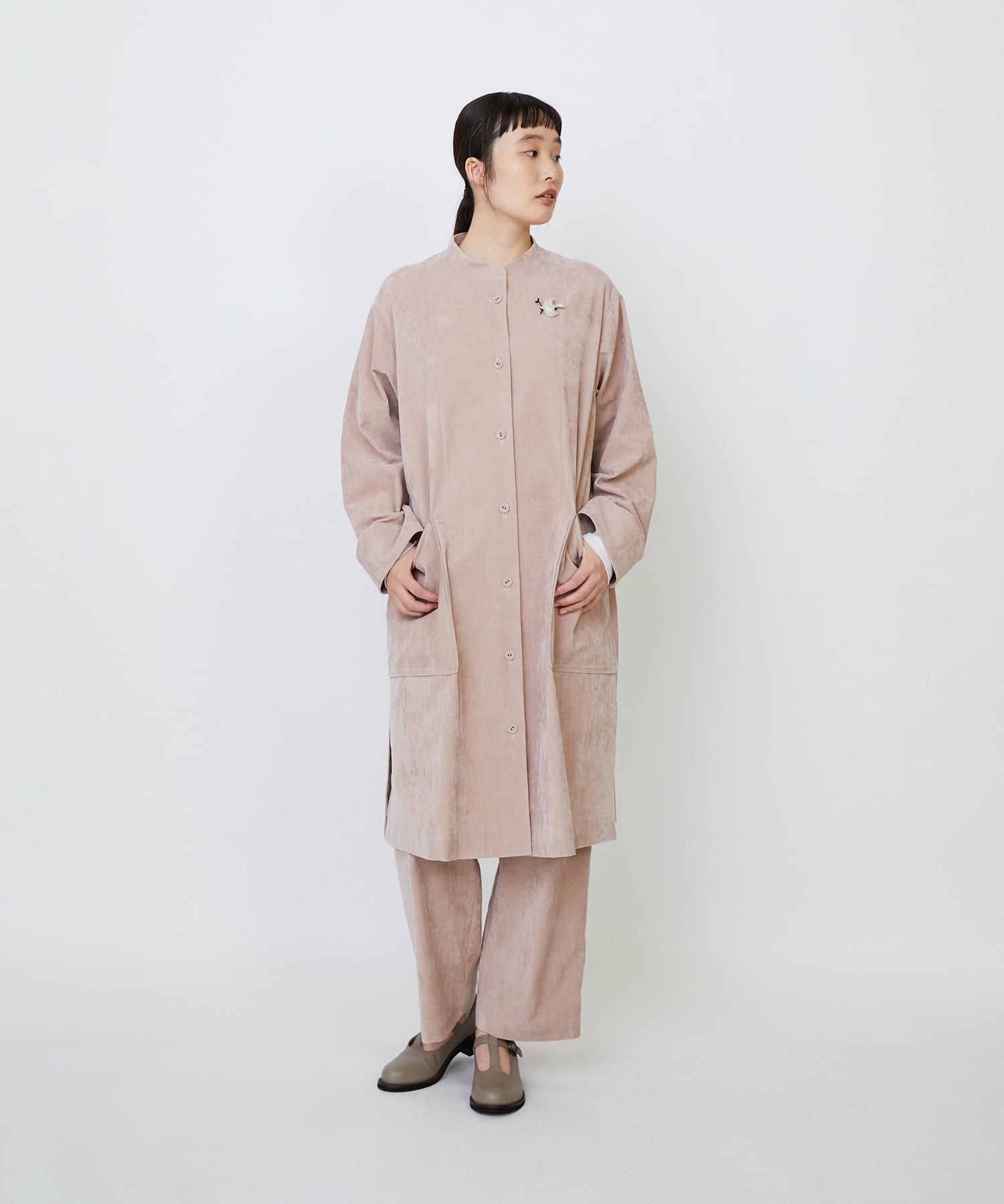 【LOISIR】バードブローチ 詳細画像 グリーン 1