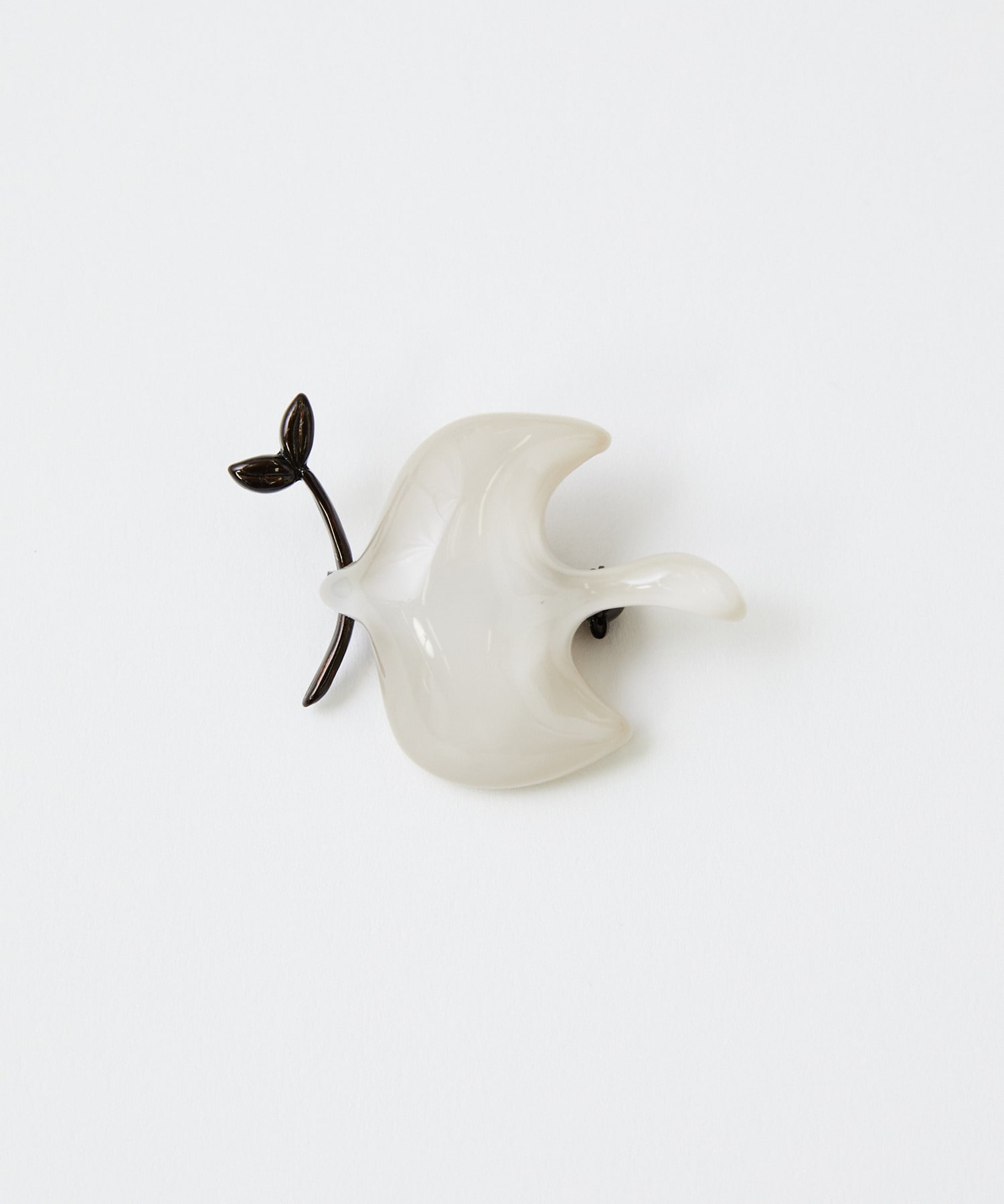 【LOISIR】バードブローチ 詳細画像 アイボリー 1