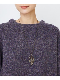 【LOISIR】リーフトップネックレス 詳細画像 ゴールド 2