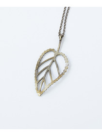 【LOISIR】リーフトップネックレス 詳細画像 ゴールド 3