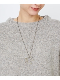 【LOISIR】パールバードネックレス 詳細画像 オフホワイト 2