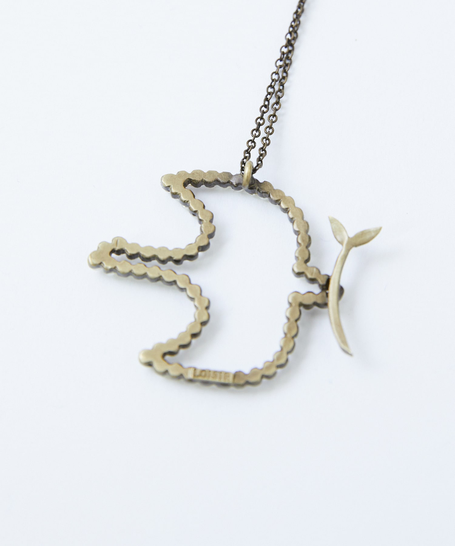 【LOISIR】パールバードネックレス 詳細画像 オフホワイト 3