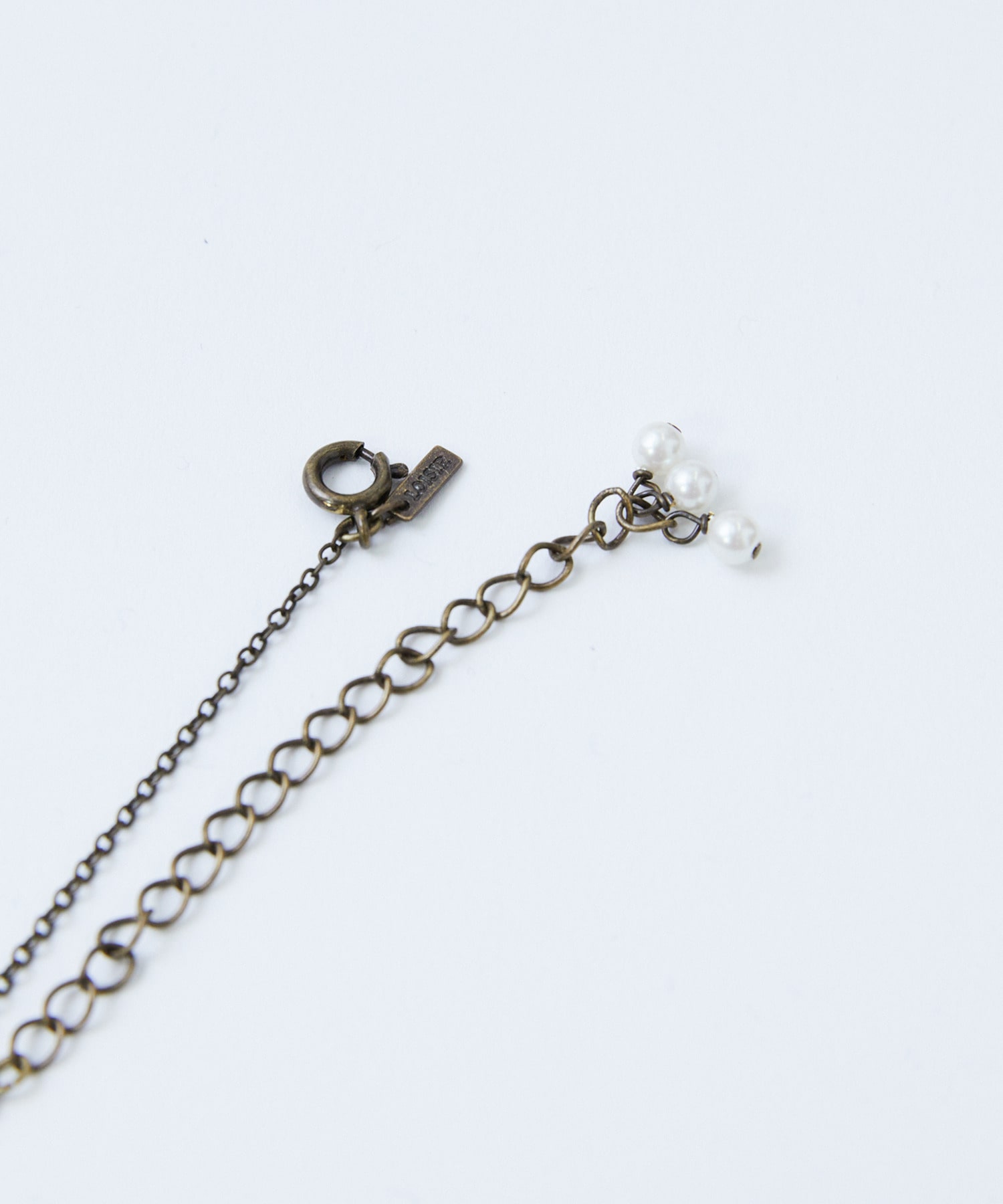 【LOISIR】パールバードネックレス 詳細画像 オフホワイト 4