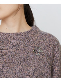 【LOISIR】ラインストーンバードブローチ 詳細画像 ミント 2