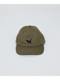 【LOISIR】【EC限定・アーティストコラボ】LOISIR×TORANEKOBONBON BLACK NEKO キャップ 詳細画像 オリーブ 9