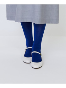 【LOISIR】カラーブロッキングタイツ 詳細画像 ブラウン系その他 1