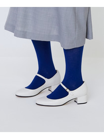 【LOISIR】カラーブロッキングタイツ 詳細画像 ブラウン系その他 2