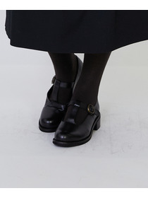 【LOISIR】カラーブロッキングタイツ 詳細画像 ブラウン系その他 3