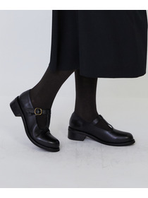 【LOISIR】カラーブロッキングタイツ 詳細画像 ブラウン系その他 4