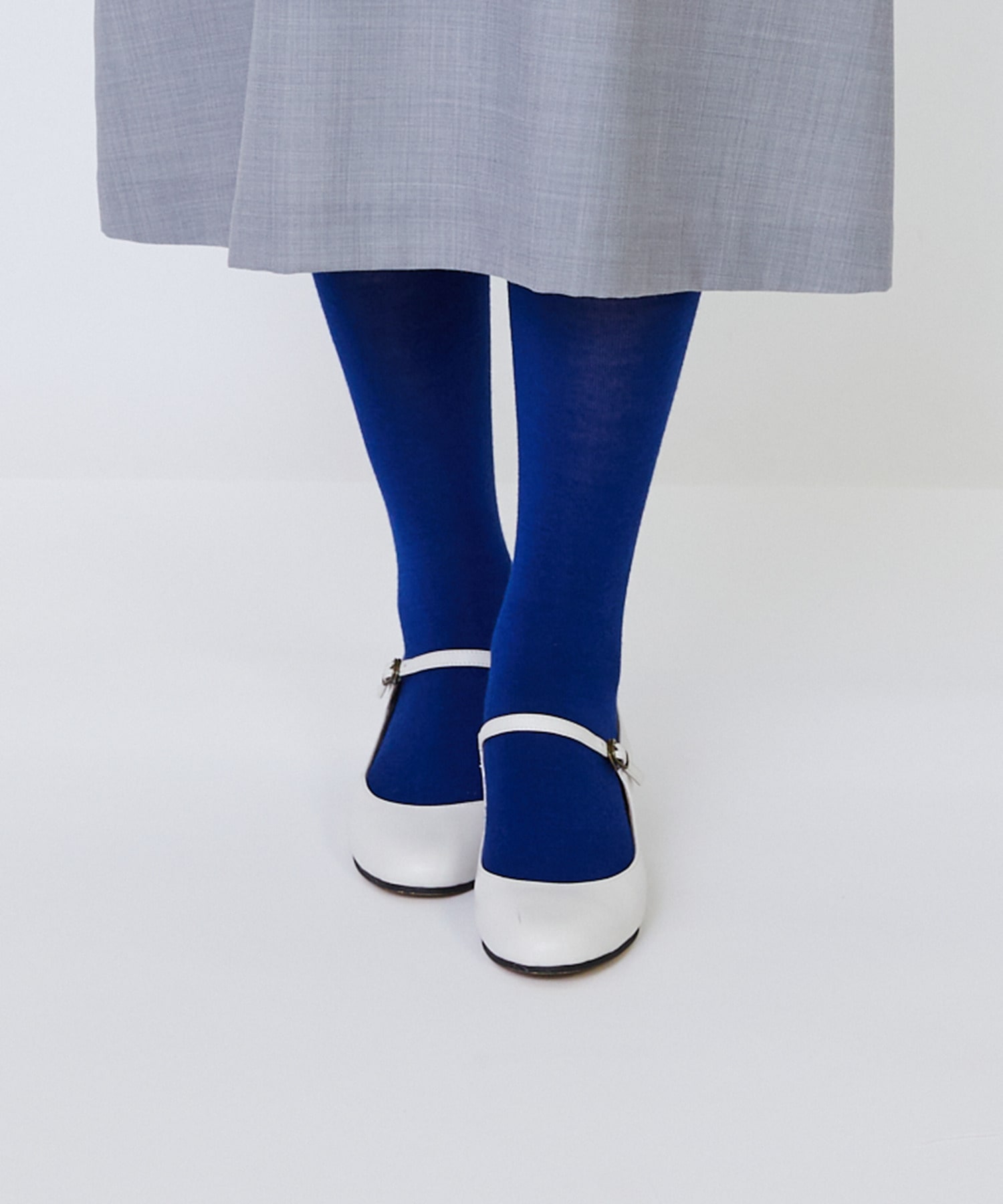 【LOISIR】カラーブロッキングタイツ 詳細画像 ブラウン系その他 1