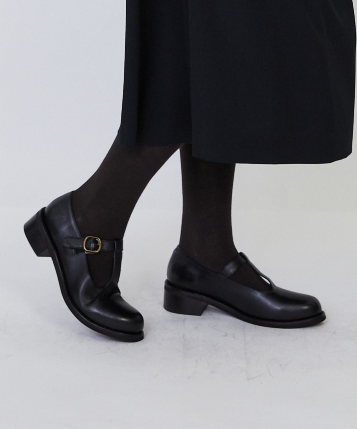 【LOISIR】カラーブロッキングタイツ 詳細画像 ブラウン系その他 4