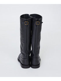 【LOISIR】エンジニア風ロングブーツ 詳細画像 ブラック 16