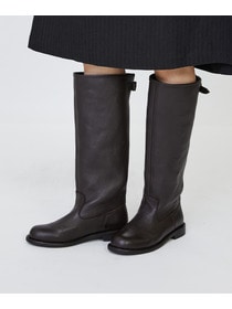 【LOISIR】エンジニア風ロングブーツ 詳細画像 ブラック 4