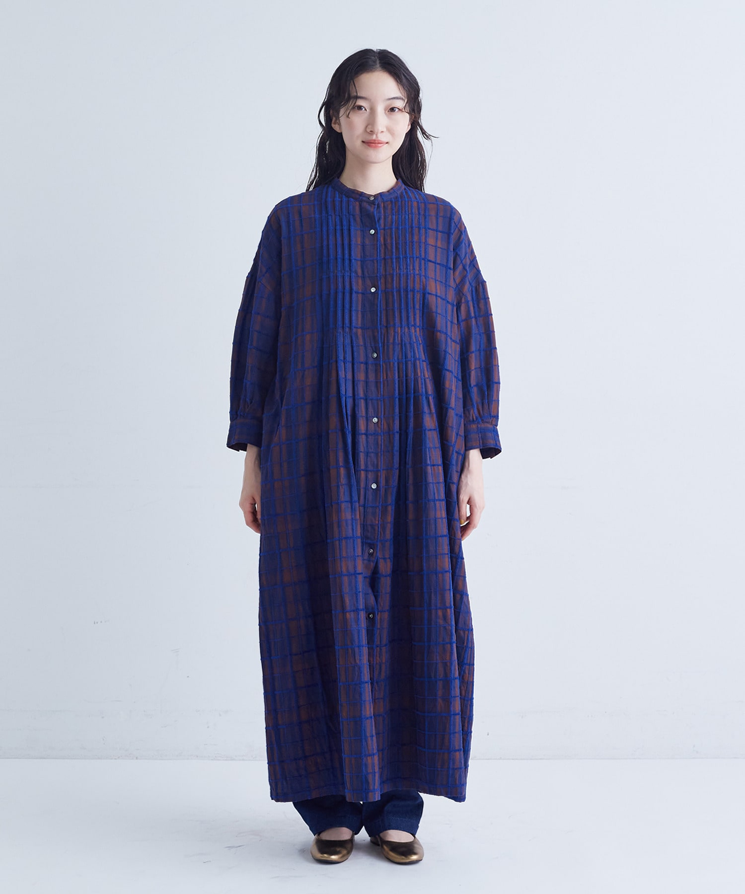 モールチェックワンピース｜BIGI online store - ビギ オンラインストア