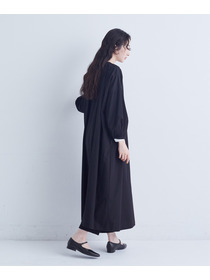 【congés payés】｜2BUY10%OFF・3BUY20%OFF｜シャーリングネックワンピース 詳細画像 パープル 17