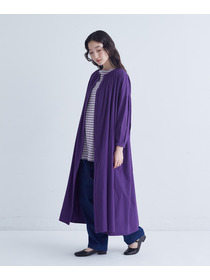 【congés payés】｜2BUY10%OFF・3BUY20%OFF｜シャーリングネックワンピース 詳細画像 パープル 2