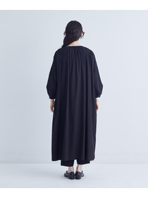 【congés payés】｜2BUY10%OFF・3BUY20%OFF｜シャーリングネックワンピース 詳細画像 パープル 21