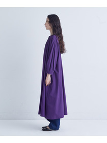 【congés payés】｜2BUY10%OFF・3BUY20%OFF｜シャーリングネックワンピース 詳細画像 パープル 7