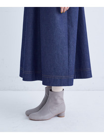 【congés payés】タックカラーデニムワンピース 詳細画像 インディゴブルー 12