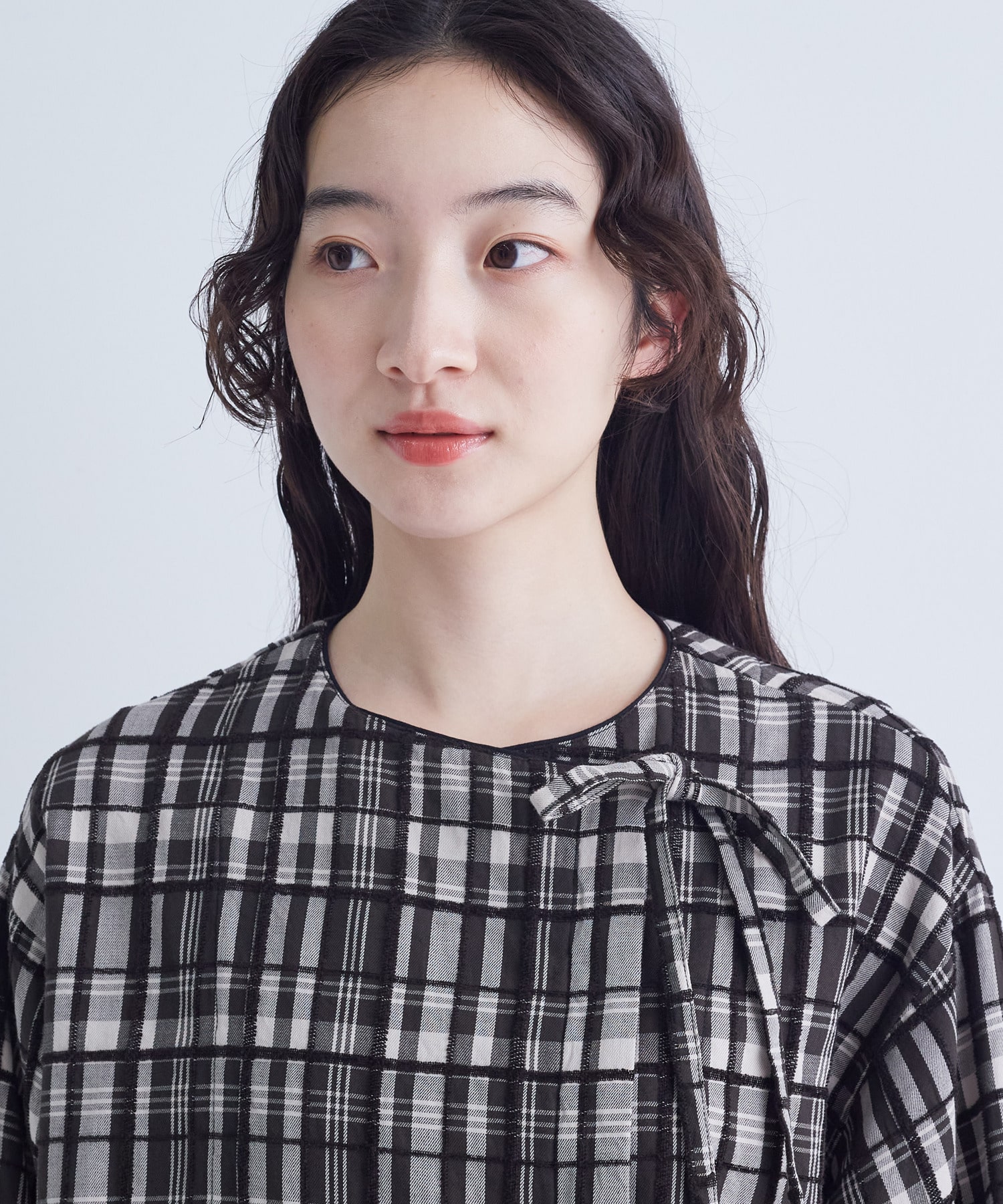 mbibiyブラウス L-size】CINDY / アシンメトリーブラウス （シャツ・ブラウス