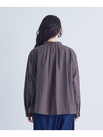 【congés payés】｜2BUY10%OFF・3BUY20%OFF｜◆タックフリルブラウス 詳細画像 チャコールグレー 15