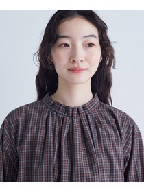 【congés payés】｜2BUY10%OFF・3BUY20%OFF｜◆タックフリルブラウス 詳細画像 チャコールグレー 16