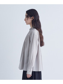 【congés payés】｜2BUY10%OFF・3BUY20%OFF｜◆タックフリルブラウス 詳細画像 チャコールグレー 6