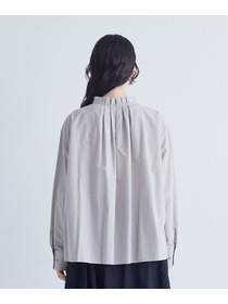 【congés payés】｜2BUY10%OFF・3BUY20%OFF｜◆タックフリルブラウス 詳細画像 チャコールグレー 7