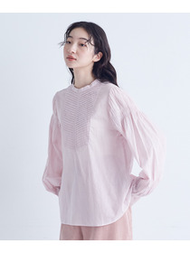 【congés payés】バイアスタックブラウス 詳細画像 ピンク 11