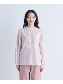 【congés payés】バイアスタックブラウス 詳細画像 ピンク 12