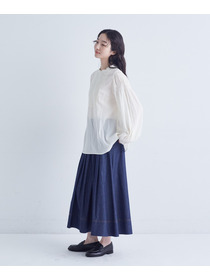 【congés payés】バイアスタックブラウス 詳細画像 ピンク 2