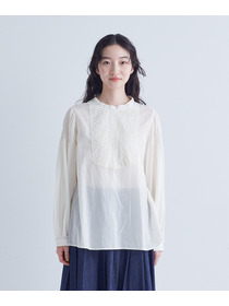 【congés payés】バイアスタックブラウス 詳細画像 ピンク 5