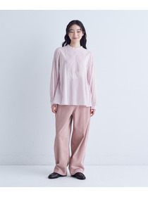 【congés payés】バイアスタックブラウス 詳細画像 ピンク 8