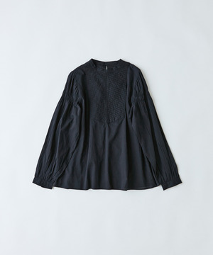 【congés payés】バイアスタックブラウス 詳細画像 ブラック 1