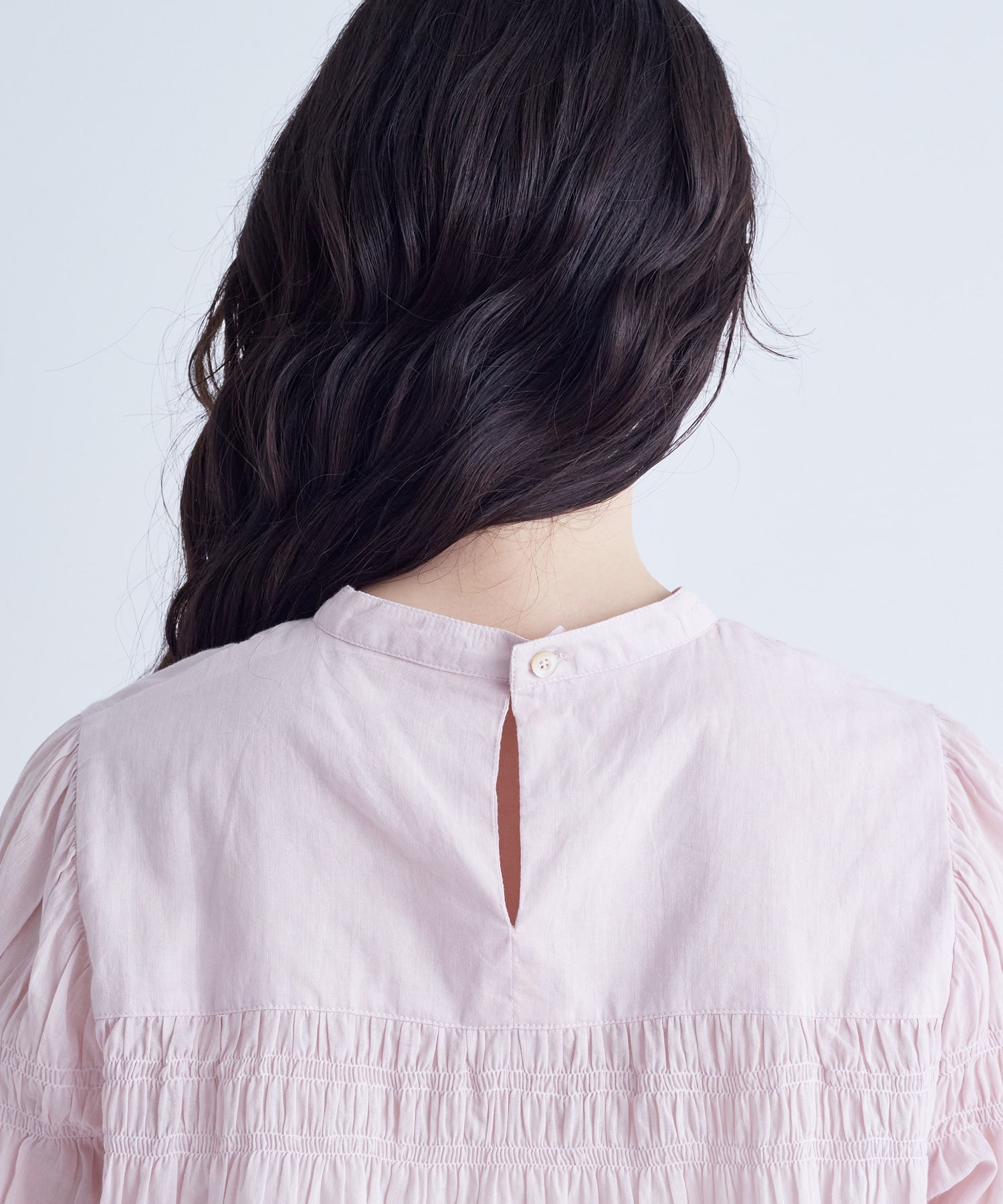 【congés payés】バイアスタックブラウス 詳細画像 ピンク 16