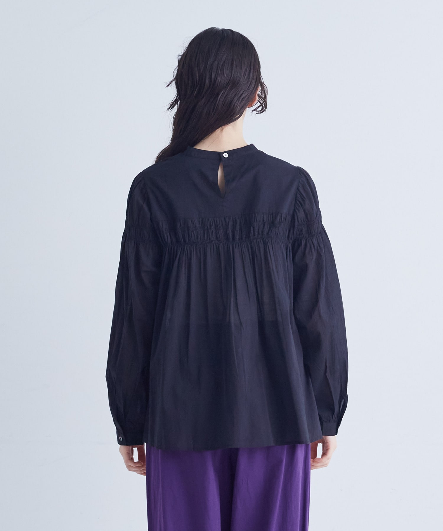 【congés payés】バイアスタックブラウス 詳細画像 ピンク 25