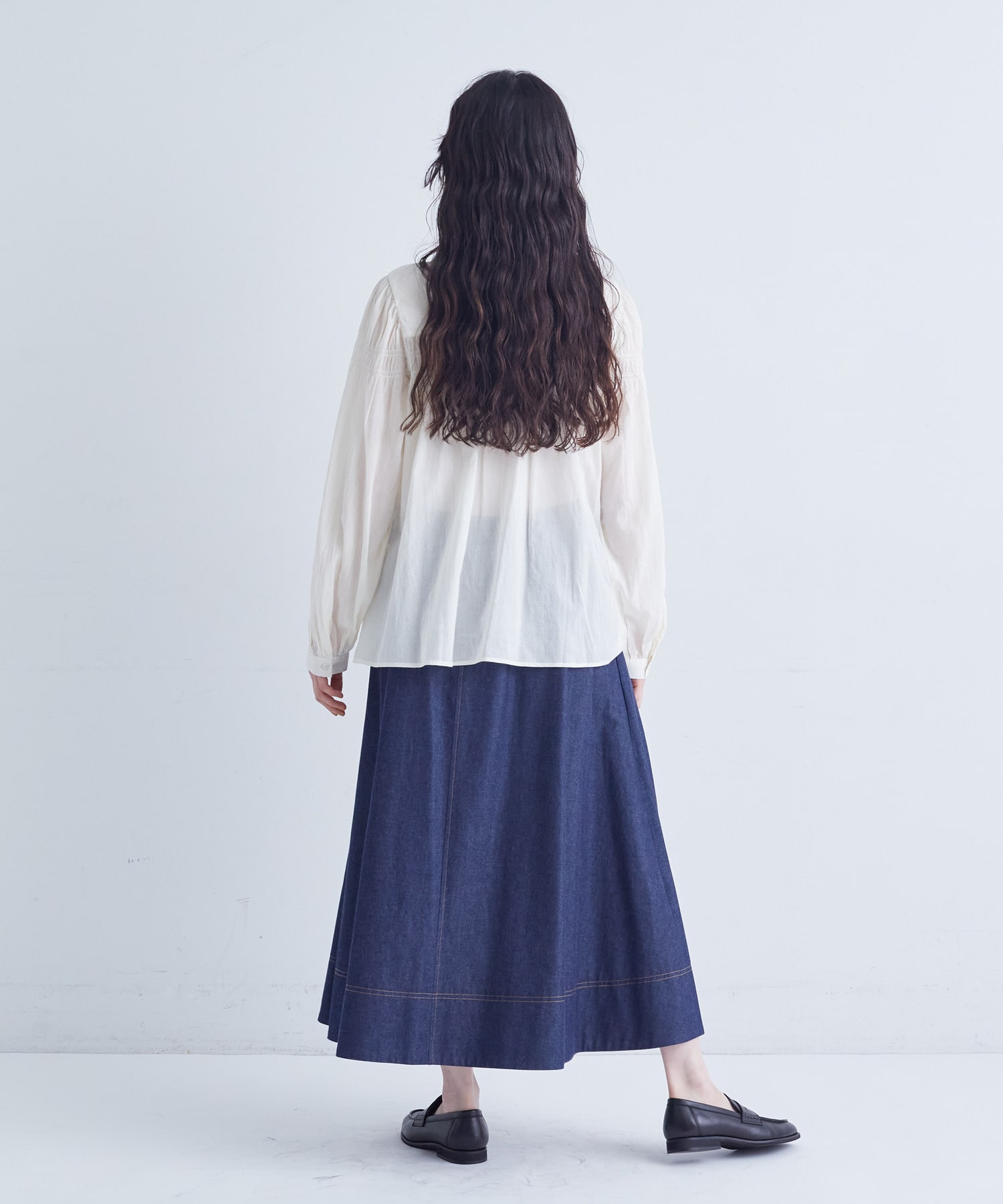 【congés payés】バイアスタックブラウス 詳細画像 ピンク 3