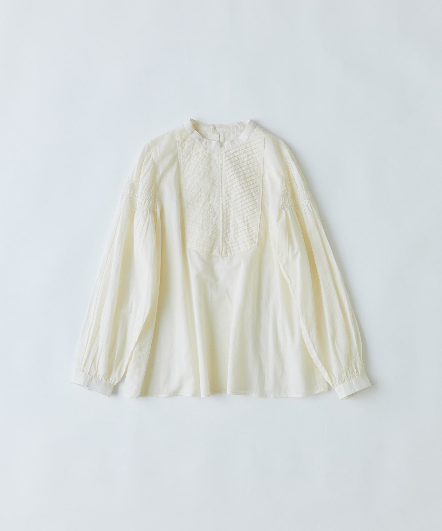 【congés payés】バイアスタックブラウス 詳細画像 アイボリー 1